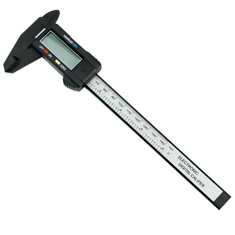 Carbon Fiber Digital Caliper - 6 Inch 150mm Electronic Vernier Ruler - Image 2