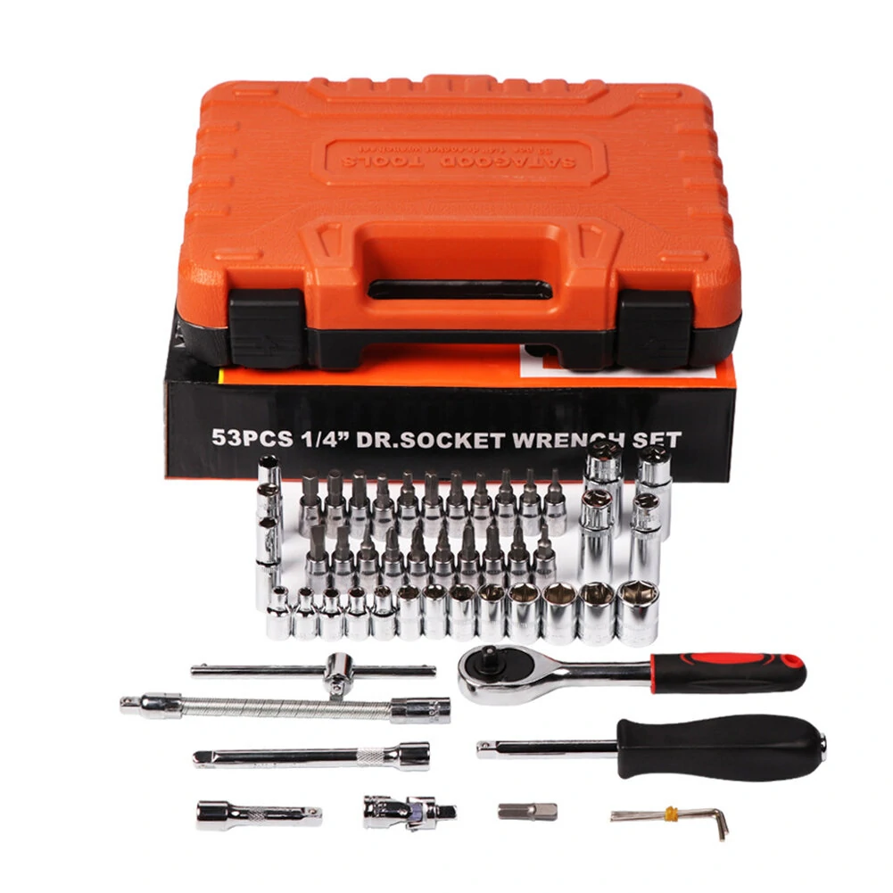 53PCS Vehicle Tool Set - Emergency Car Repair Kit | Small Hardware Tools - Image 2
