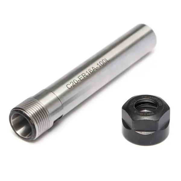 C20 ER16A 100L Collet Chuck Holder | Straight Shank Extension Rod for CNC Milling - Image 5