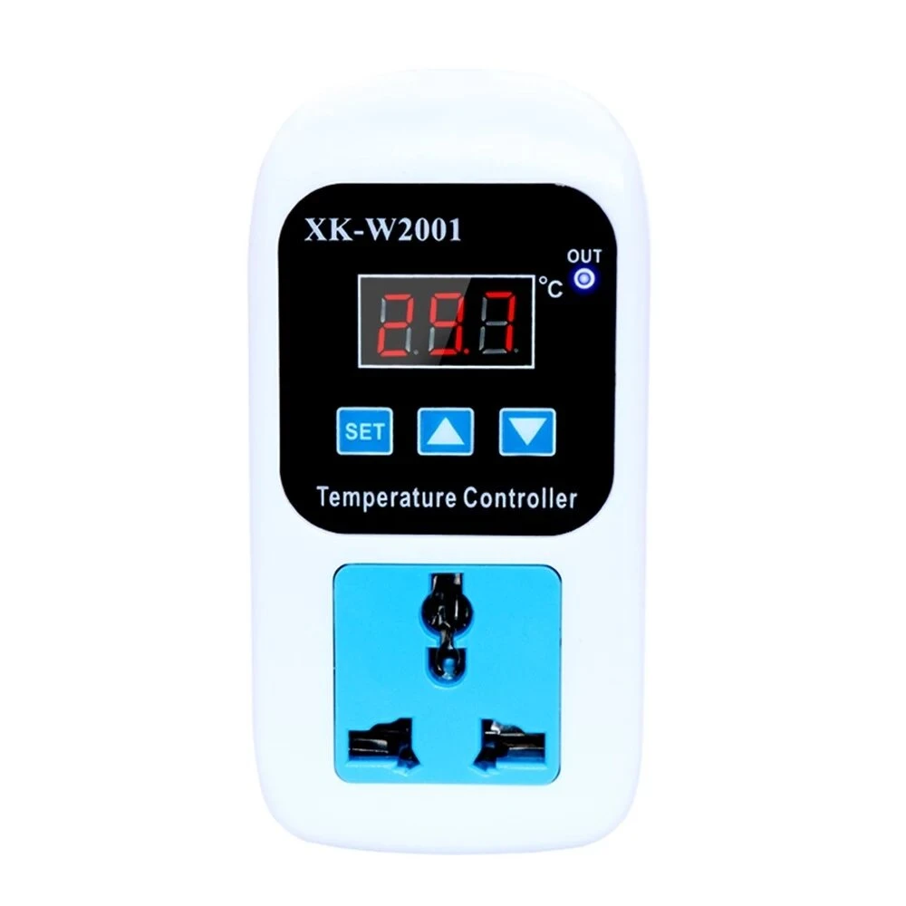 XK-W2001 Digital Thermostat Switch | LED Thermometer Controller for Aquarium Reptile Incubation - Image 2