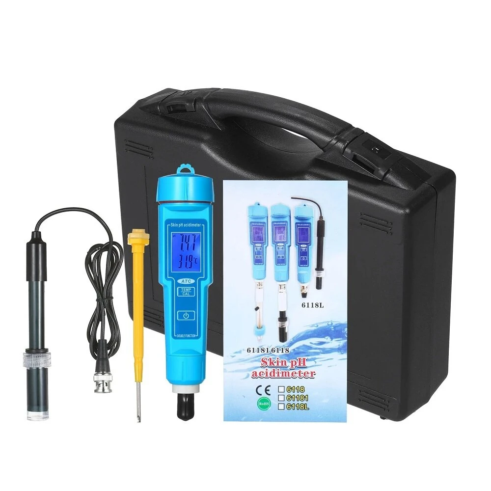 High Accuracy pH Meter with ATC | 2-in-1 pH & Temperature Tester | Portable Pen for Aquarium & Skin - Image 5