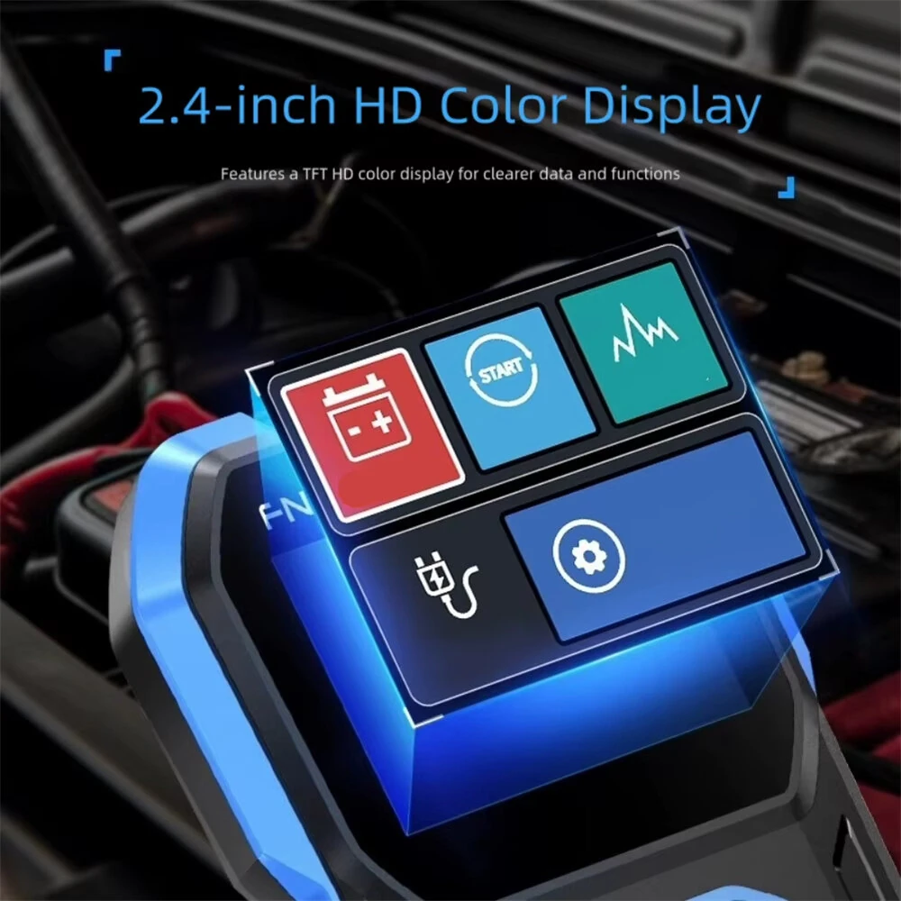 FNIRSI BTM-24 12V 24V Battery Tester | Color Screen & Reverse Polarity Protection - Image 4