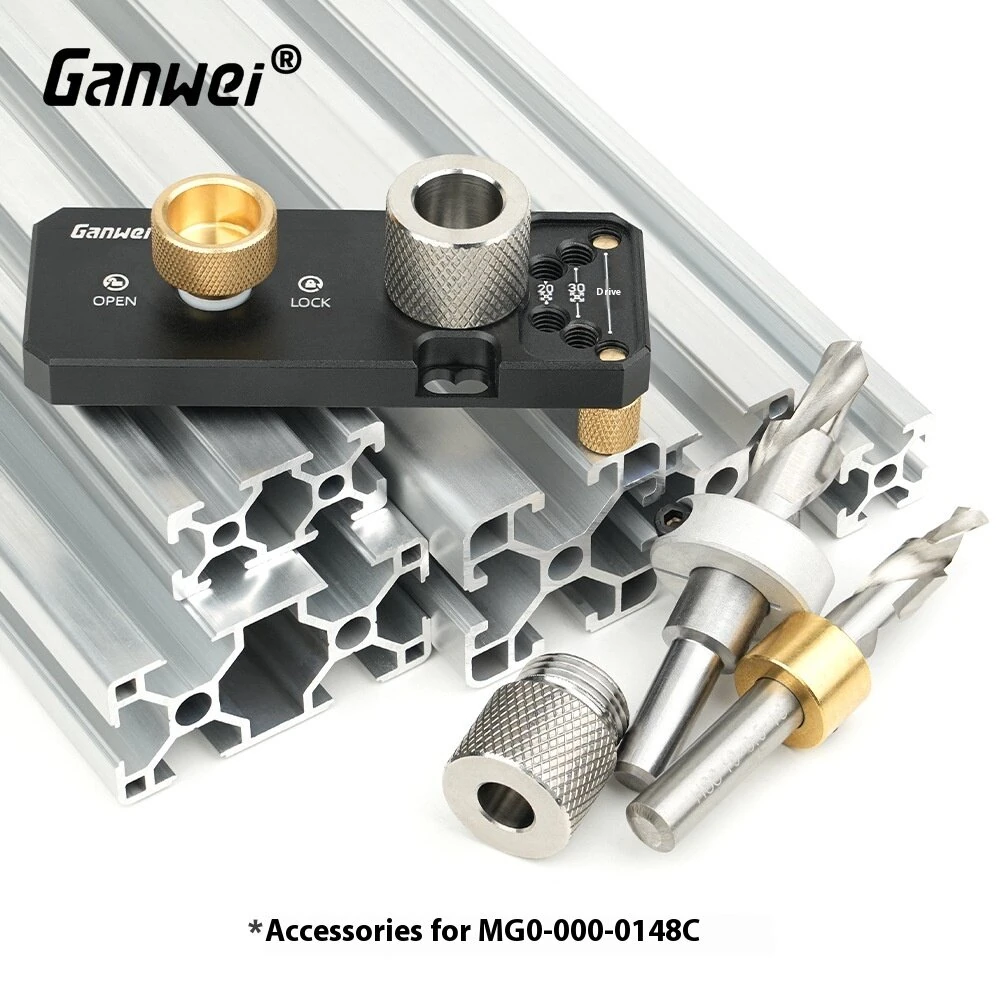 Ganwei Step Drill Bit Set | M6 M8 M10 M14 | High-Speed Steel for Aluminum Profile - Image 2
