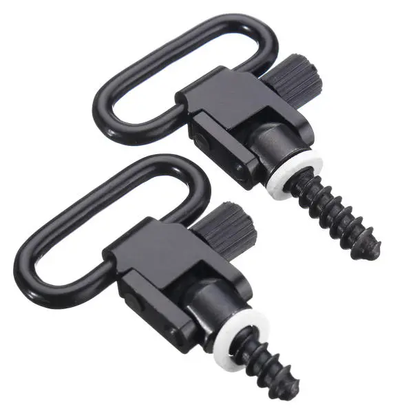 Leica M Quick Detach Sling Swivels | 2-Pack with Wood Screw | QD Strap Buckle - Image 4