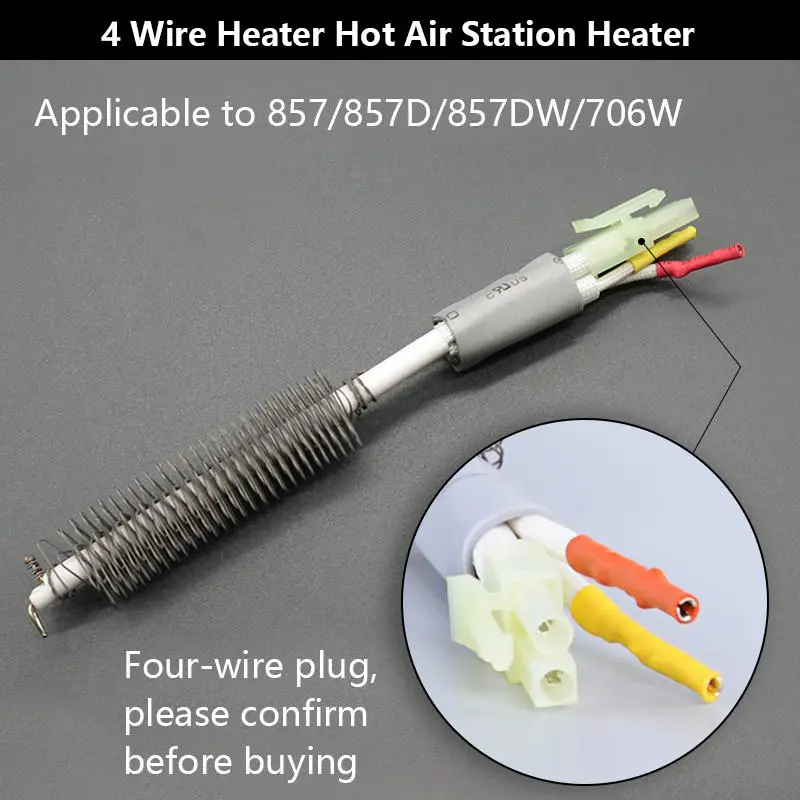 QUICK 857DW+ 957DW+ 706W Hot Air Rework Soldering Station | A1147 Heating Core - Image 2