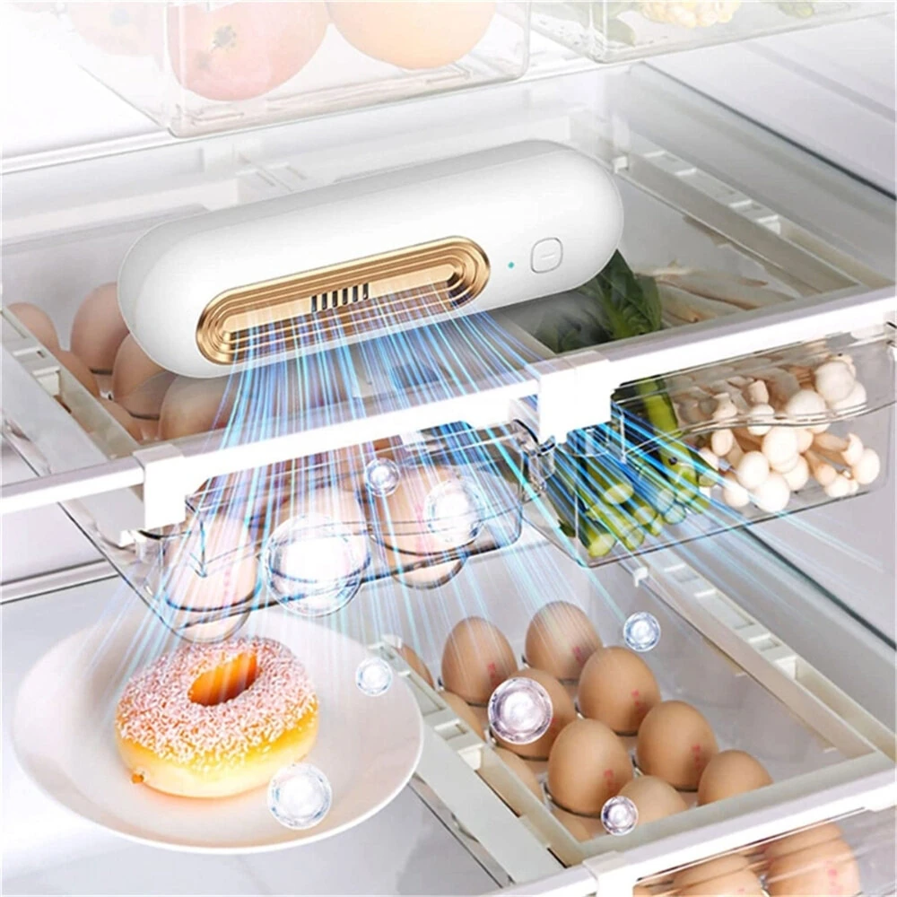 Mini Air Purifier & Deodorizer - USB Rechargeable 1200mAh - 2 Speed Sterilization - Image 5