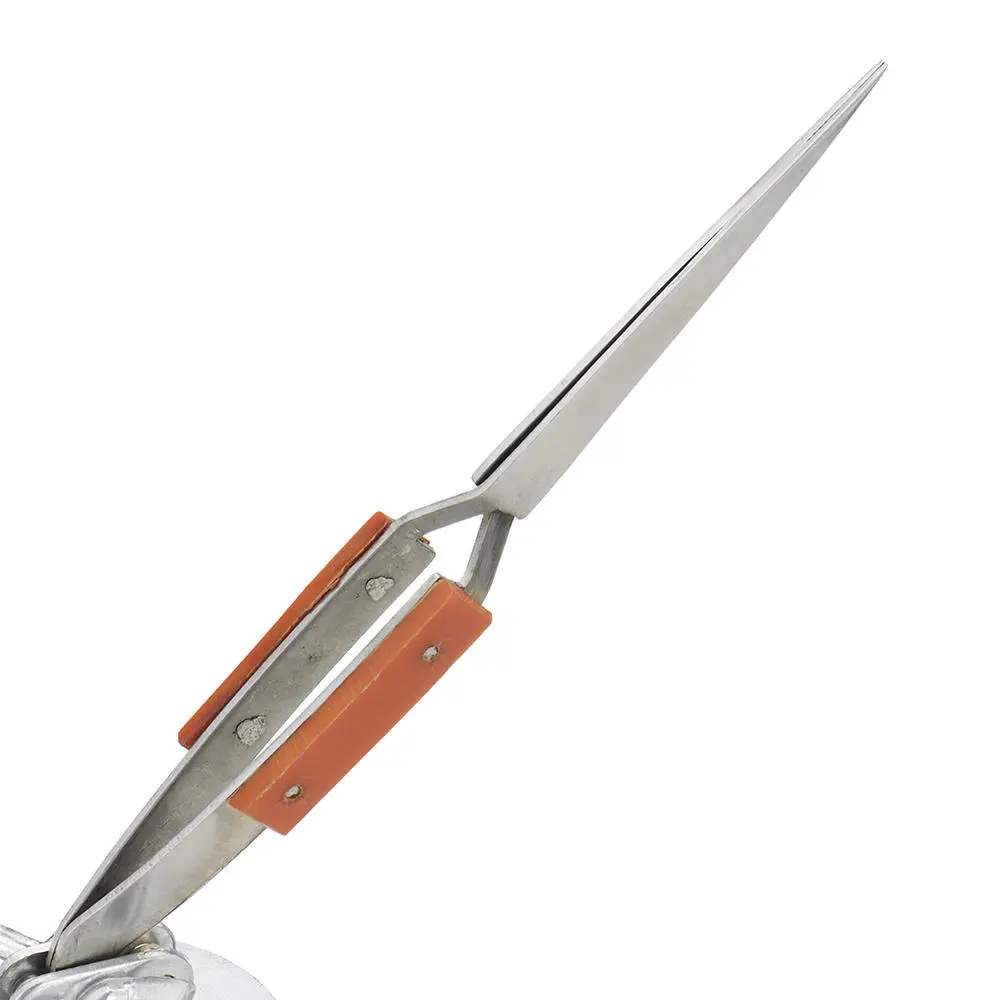 Universal Soldering Bracket Clip - Welding Fixed Tweezers with Straight Mouth - Image 3