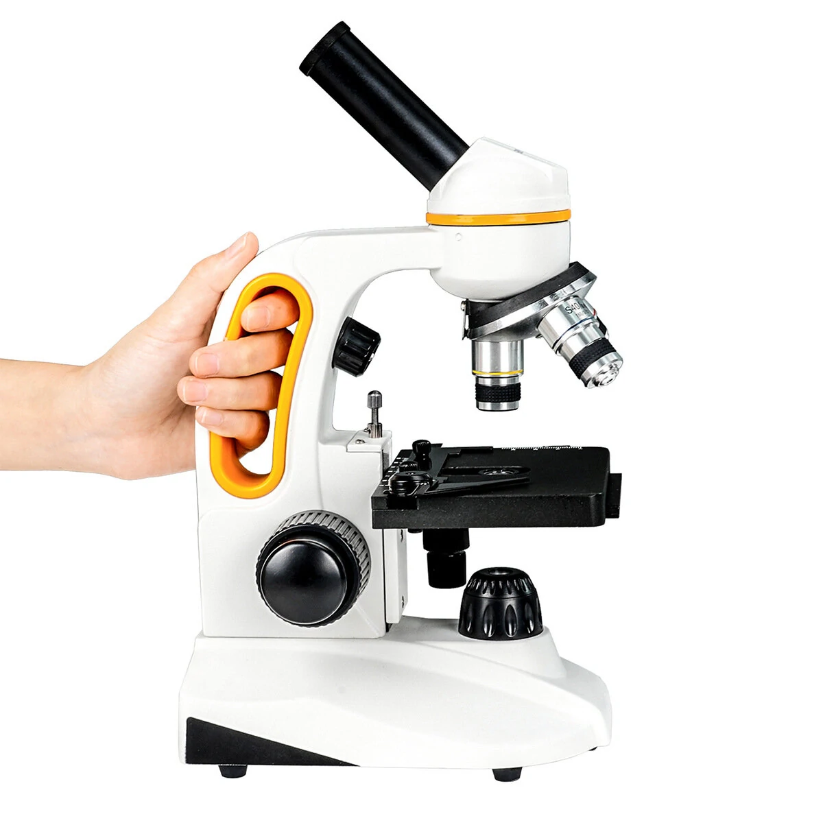 SM202 Monocular Microscope | 40-2000X Magnification - LED Light & Phone Adapter - Image 3