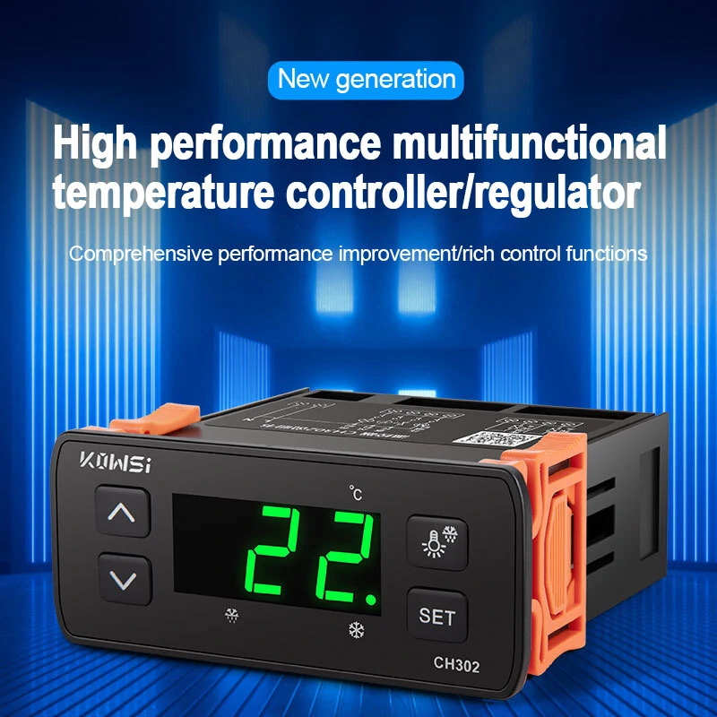 KWS-CH302 Digital Thermostat for Incubator | AC 110-220V | Dual Sensor & Alarm - Image 4