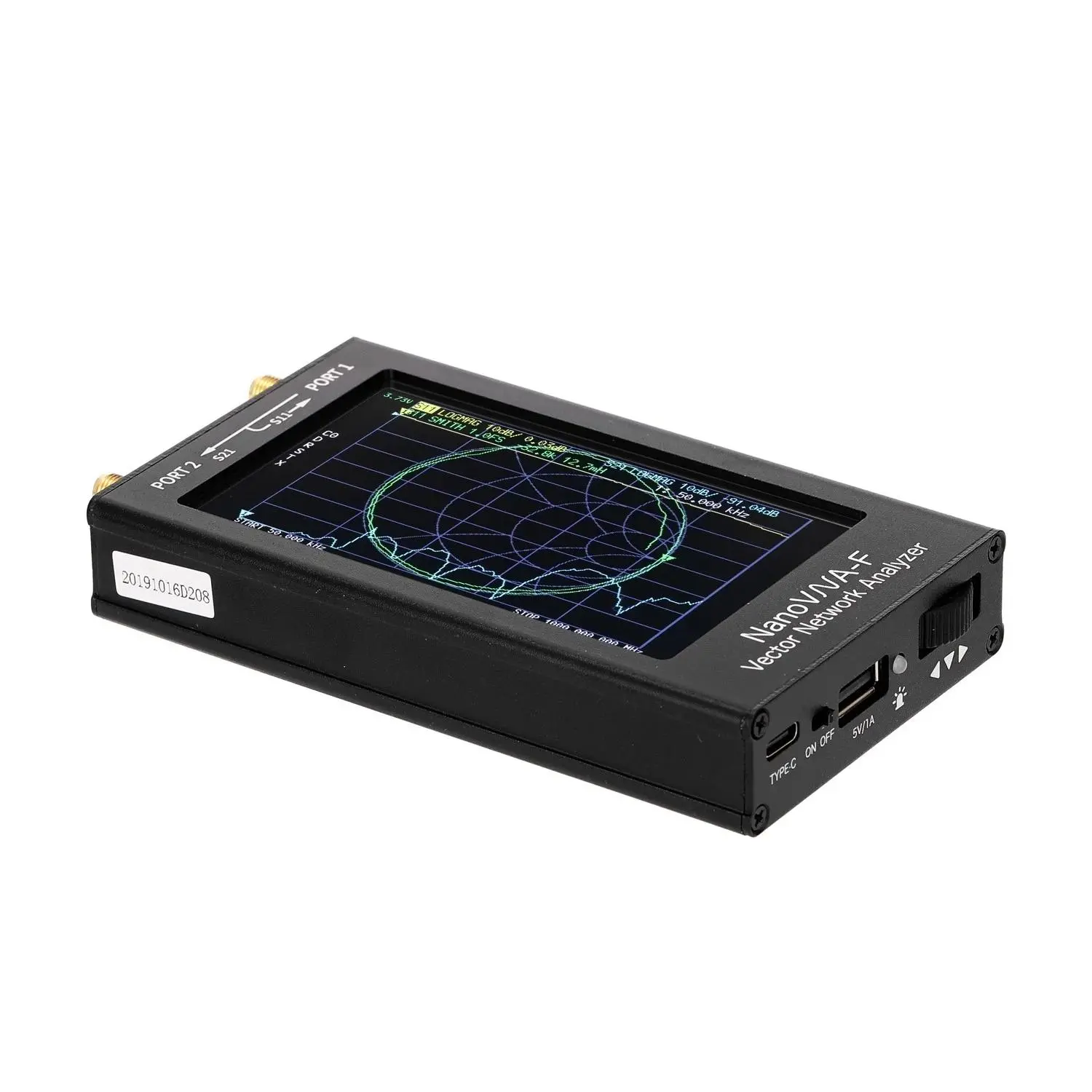 NanoVNA-F Portable Vector Network Analyzer | 50KHz-1000MHz | 4.3 Touchscreen - Image 4