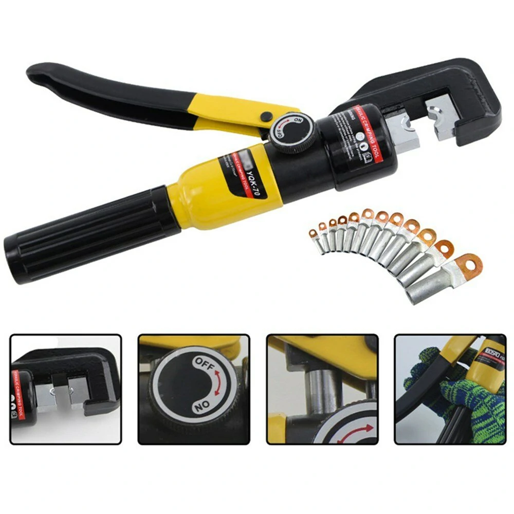 YQK-70 Fast Press Pliers | 4-70mm Manual 8T Hand Tool with 10mm Max Stroke - Image 2