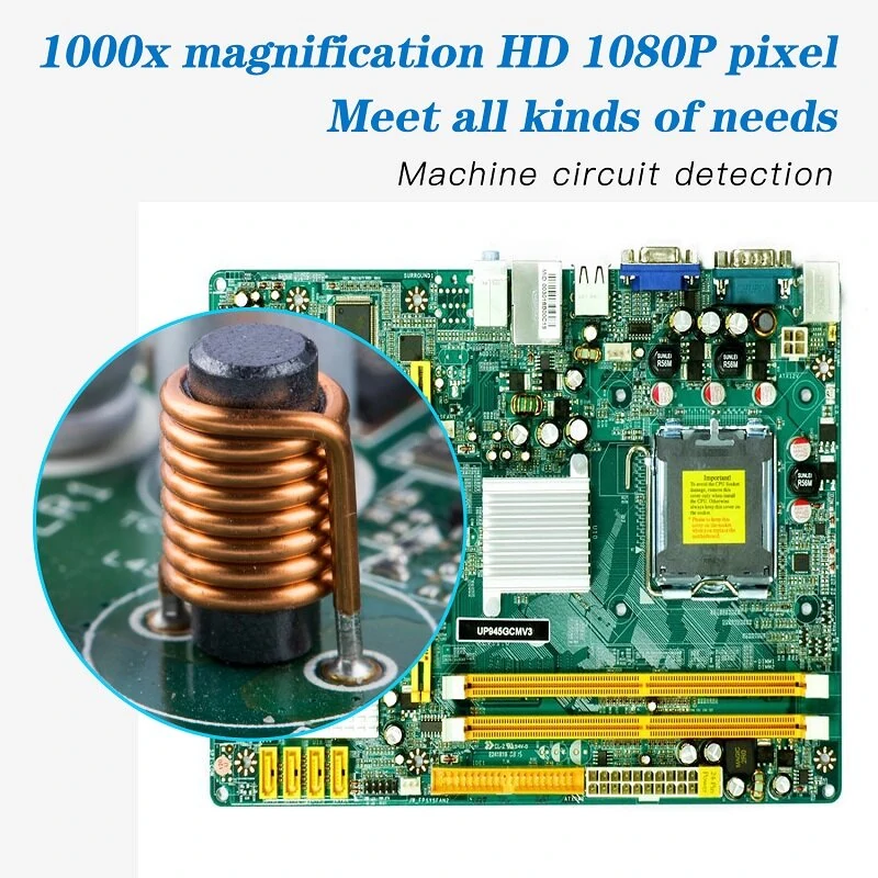 WiFi Digital Microscope 1000X Magnification - 1080P HD Camera with 8 LED Lights & USB - Image 4