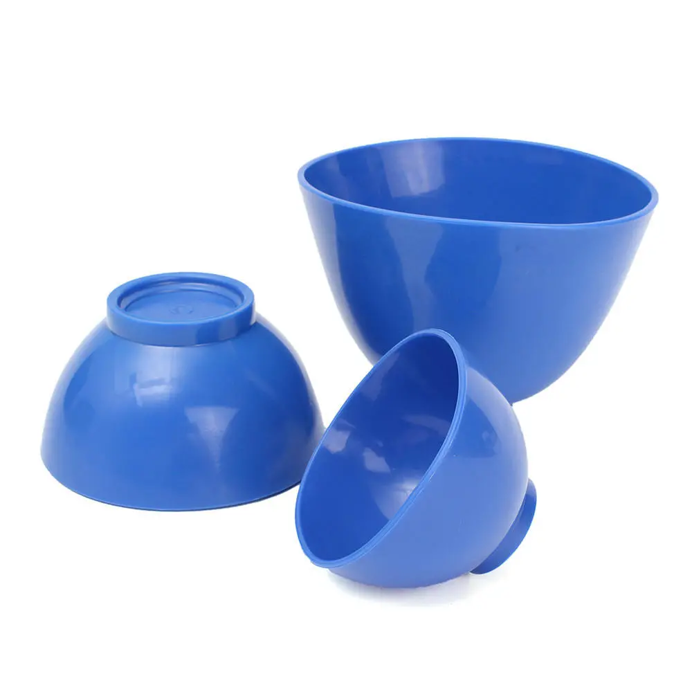 3pcs Dental Nonstick Alginate Mixing Bowls | Flexible Rubber Medical Tools - Image 2