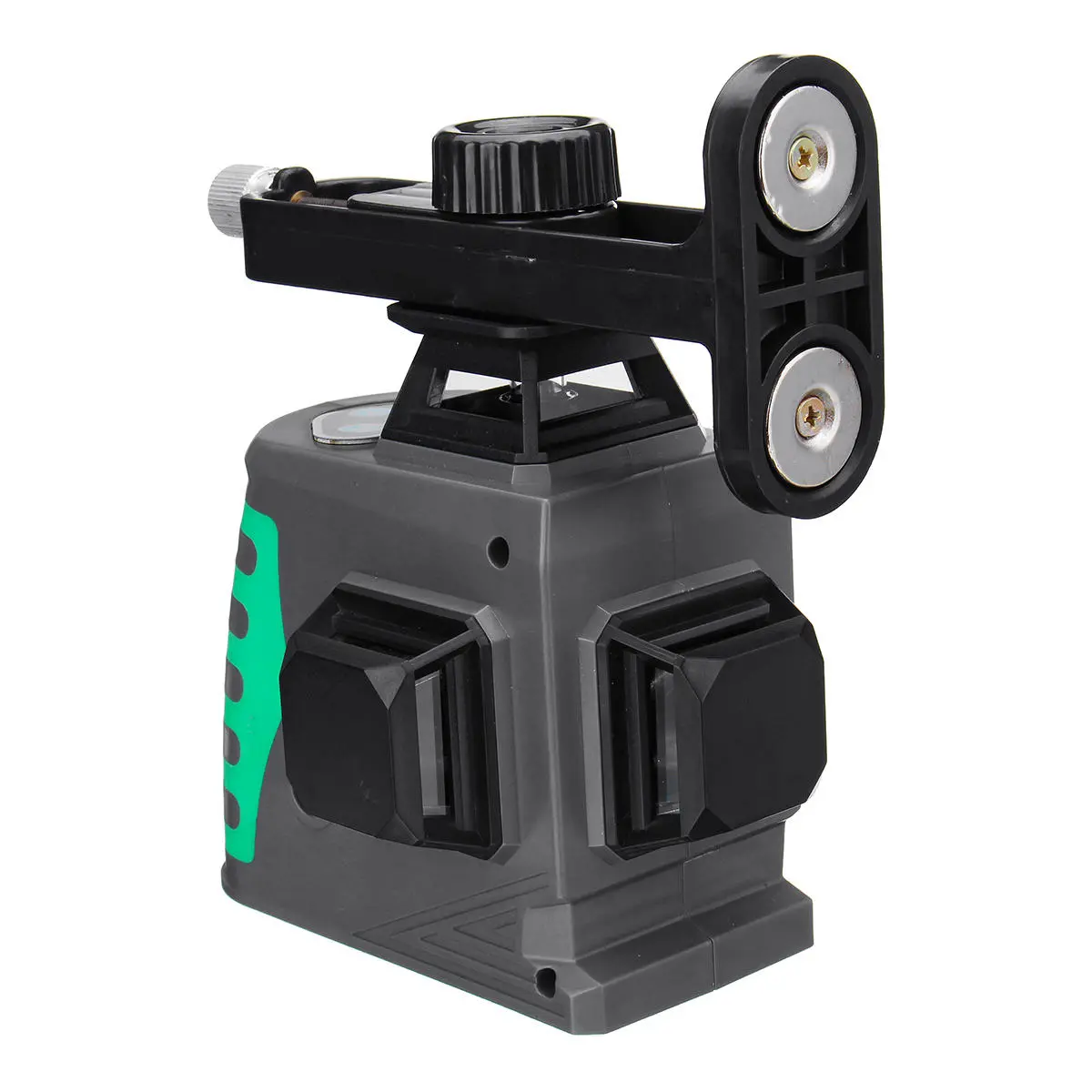3D 12 Lines Laser Level Self-Leveling | 3x360 Green/Blue Light with Bracket - Image 2