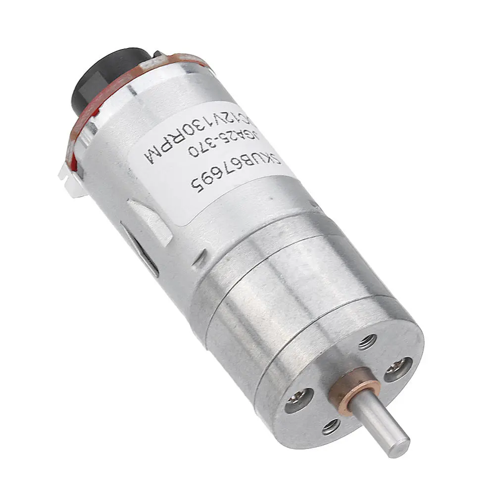 Machifit 25GA370 12V DC Gear Motor with Encoder & Speed Dial | Micro Reduction - Image 5