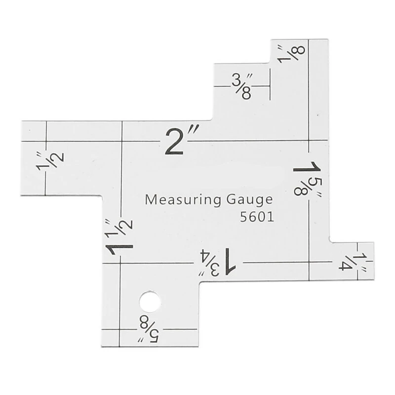 Metal Seam Gauge | Sewing & Quilting Ruler for Measuring, Hemming & Crafts - Image 5