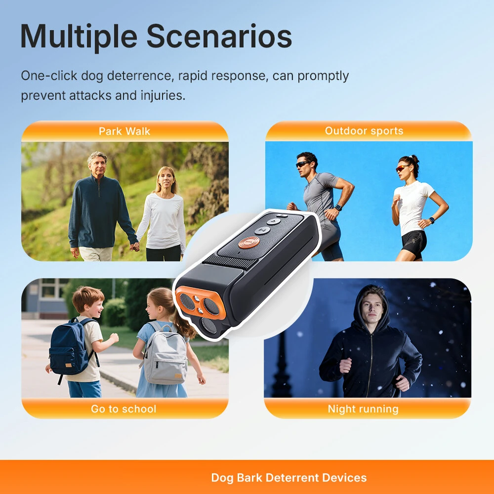 DR32B Ultrasonic Dog Bark Control Device | 900mAh Battery | 25KHz Frequency - Image 5