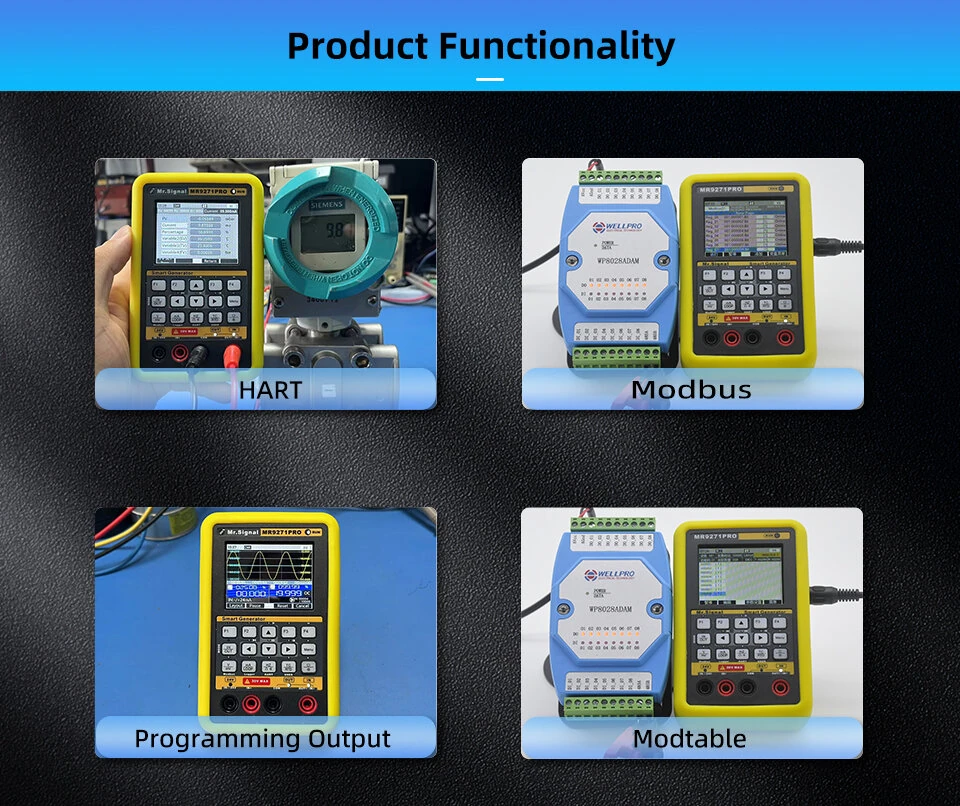Hart MR9271PRO Signal Generator - 4-20mA Thermocouple Calibrator & Paperless Recorder - Image 5