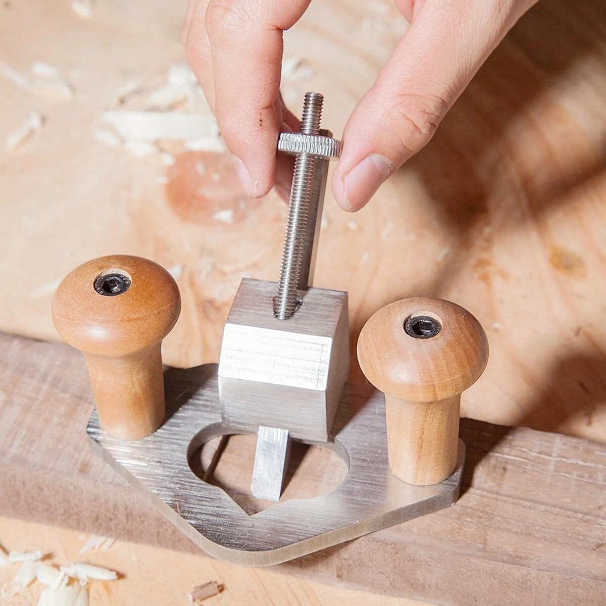 Router Plane Hand Tool - Adjustable Woodcraft Trimming Knife with Depth Stop | Woodworking - Image 4
