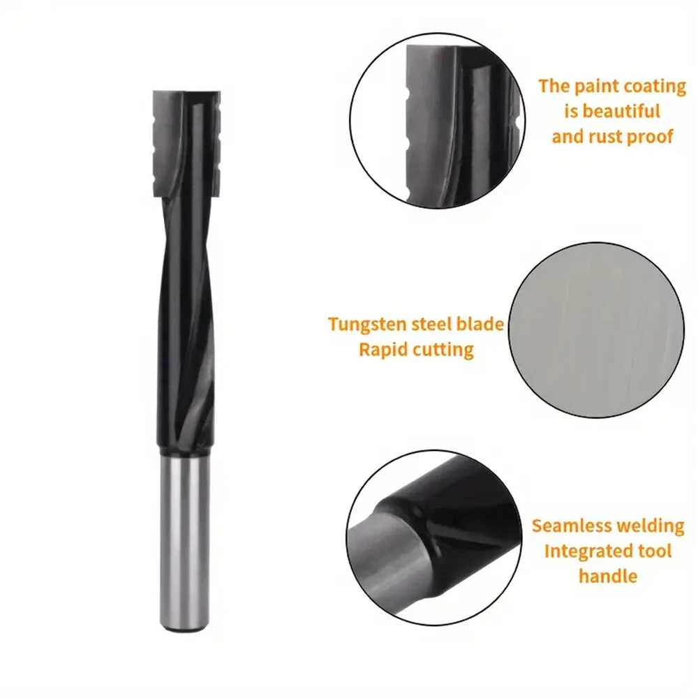 CMT 12mm Shank Solid Carbide Spiral Router Bit | 16mm Cutting Diameter for Woodworking - Image 3