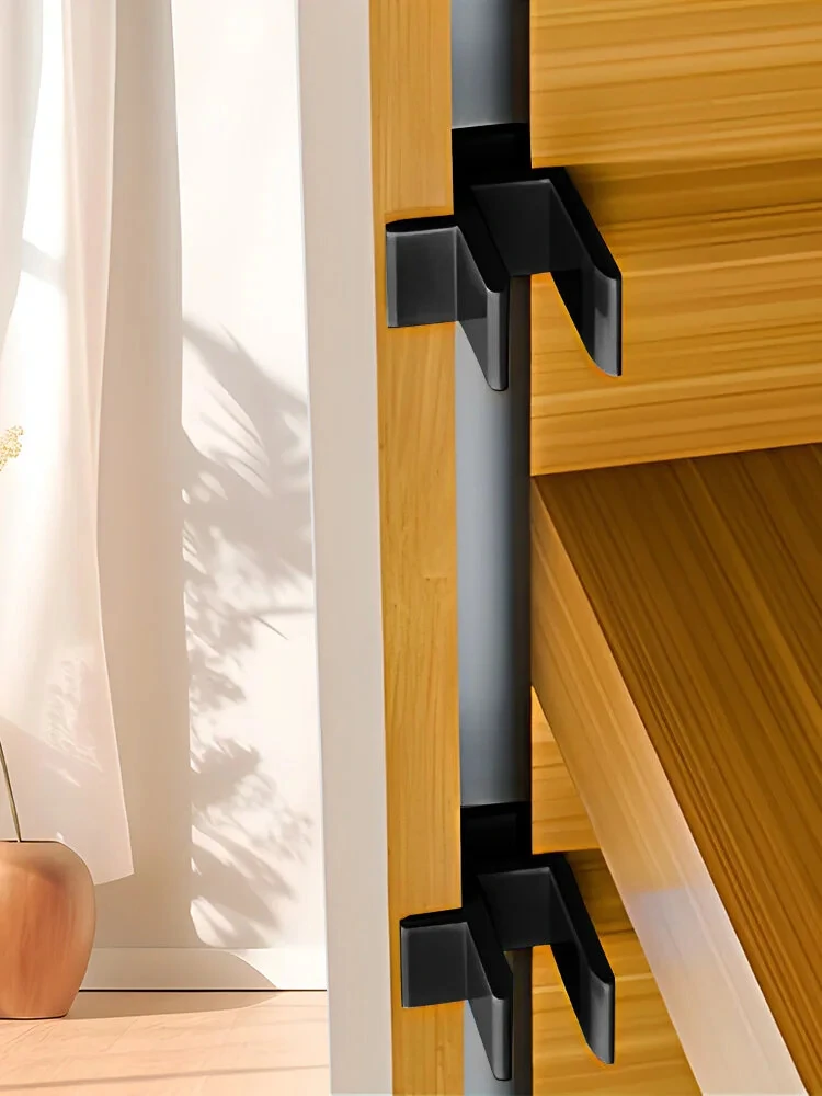 4PCS 15-20mm Wardrobe Clip - Wood Marking Fixture & Carpentry Clamp Tool - Image 2