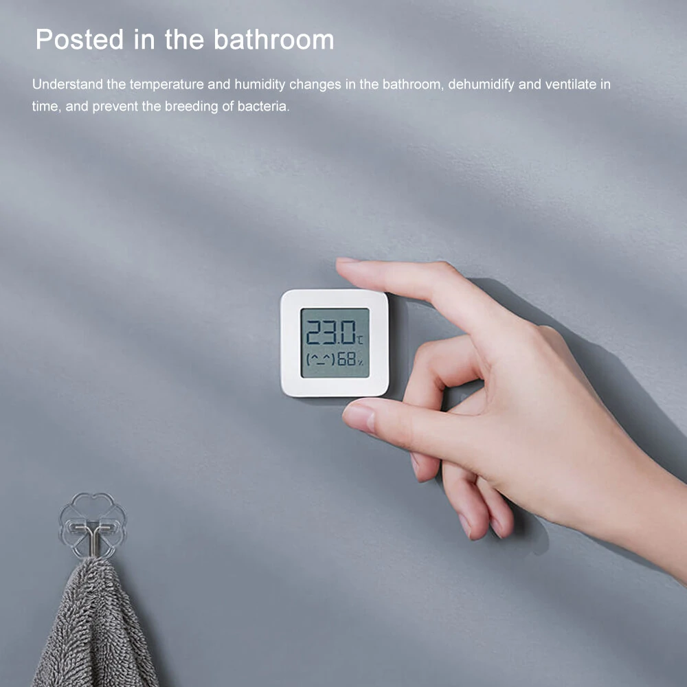 Xiaomi Mijia Smart Thermometer - 3 Pack | LCD Digital Hygrometer with Bluetooth & App - Image 4