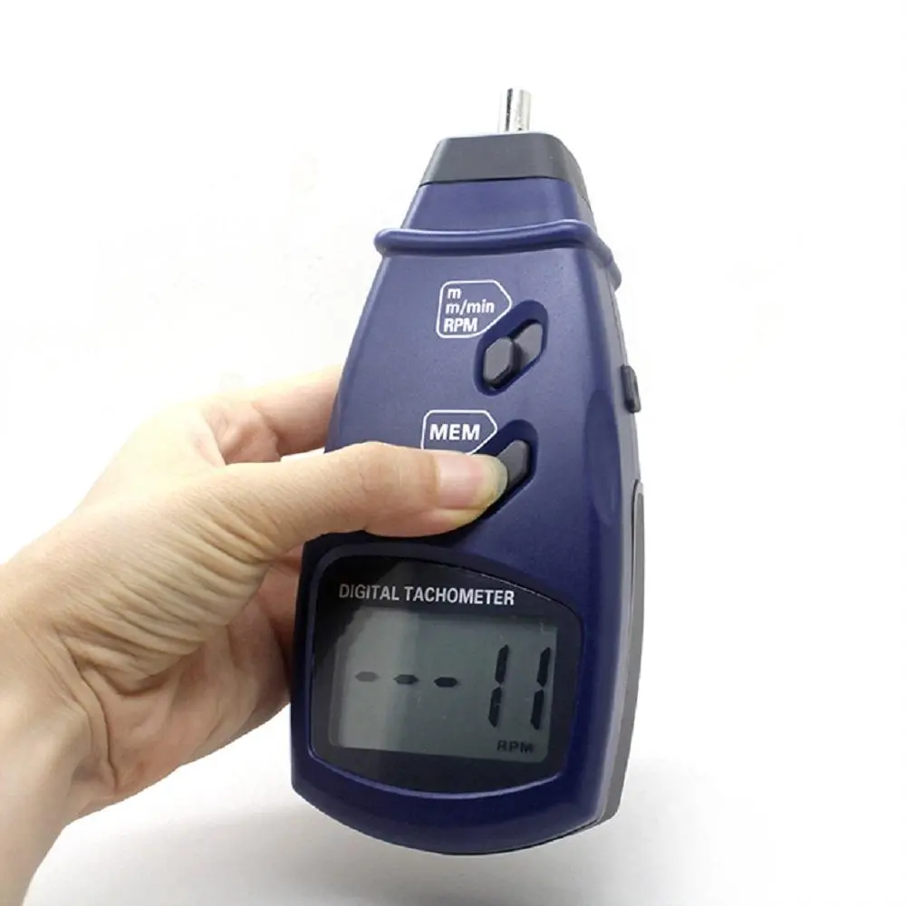 SM6236E Portable Photo Tachometer | Non-Contact & Surface Speed Meter with Data Hold - Image 2