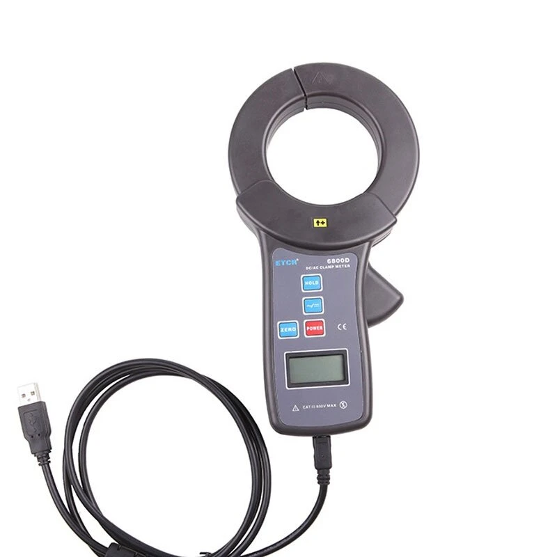 ETCR6800D Digital Clamp Meter - AC/DC Current Tester 1500A/2000A | Ammeter - Image 5