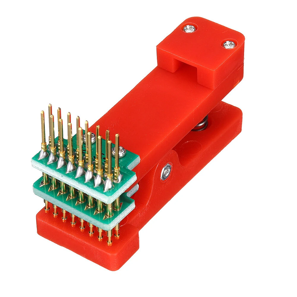 7P/8P Test Rack - Double Row Wireless Probe Jig Fixture | PCB Clip Burning Tester Tool - Image 2