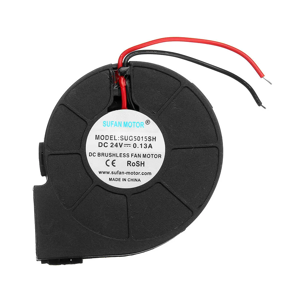 5015 24V Turbo Cooling Fan | Brushless Extruder Cooler for RepRap 3D Printer - Image 2