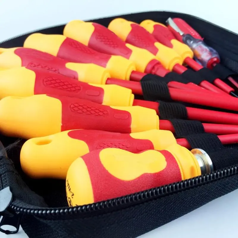 10pcs Insulated Hand Screwdriver Set - Electronic Tool Accessory Kit | 2028E - Image 3