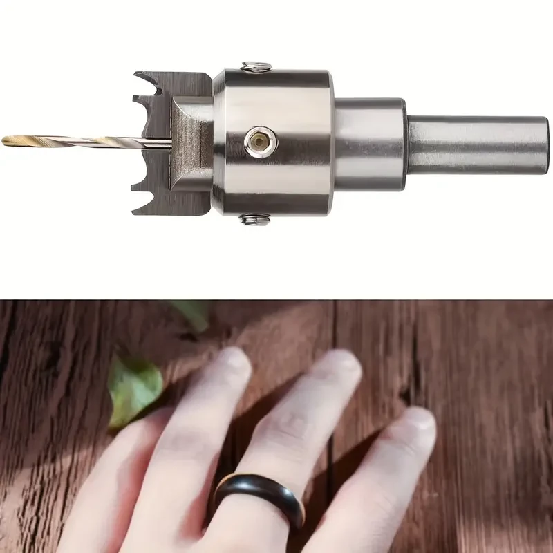 Wooden Beads Drill Bit Set - 16PCS Wood Ring Maker & Milling Cutter for Jewelry - Image 5
