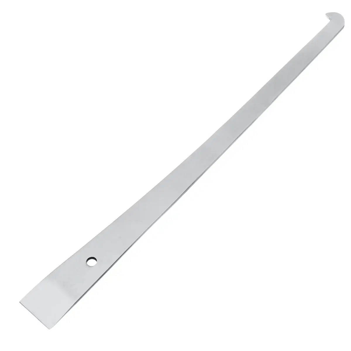 J Shape Stainless Steel Silver Beekeeping Honey Scrapers - Bee Keeping Tool | 18/10 Grade, Easy Grip - Image 2