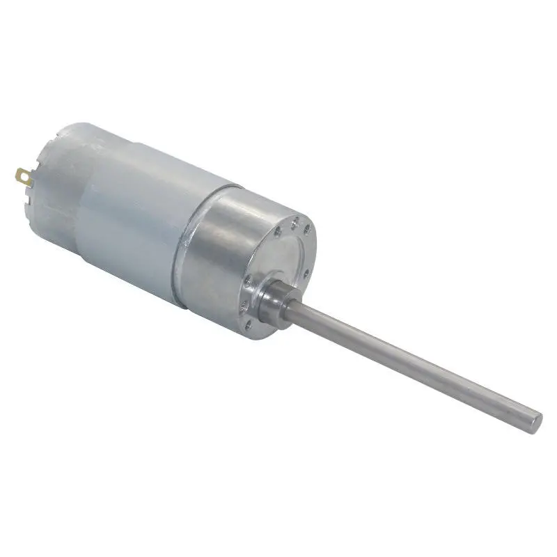 37GB555 12V/24V Gear Motor - 130RPM Micro Gear Reduction Motor | 75.5mm Extended Shaft - Image 3