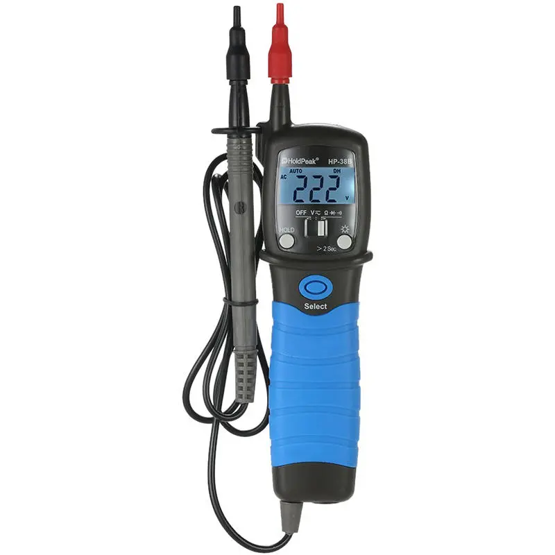 HoldPeak HP-38B Digital Multimeter | Pen Type with Backlight LCD Display - Image 3