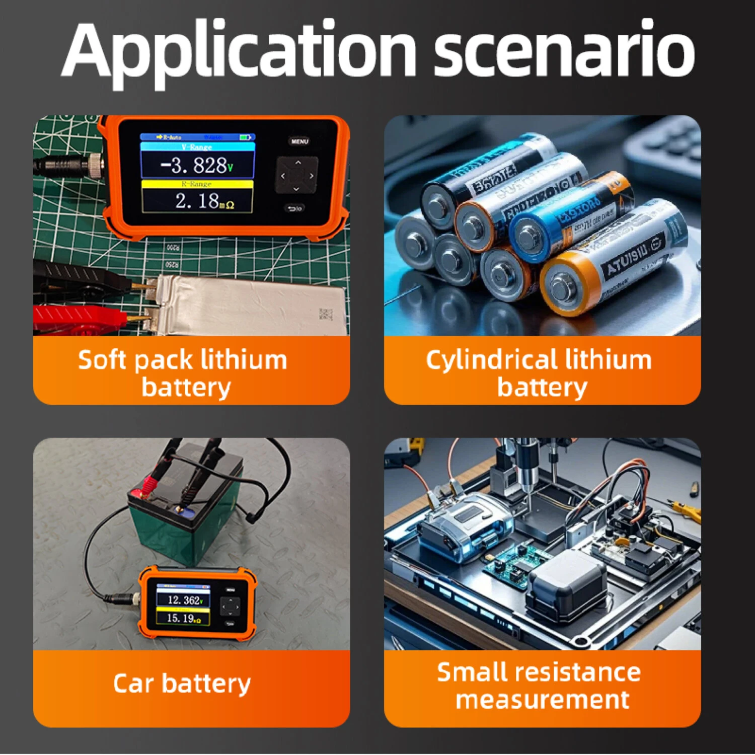 18650 Battery Tester - High-Precision Voltage & Internal Resistance Tester - Image 2