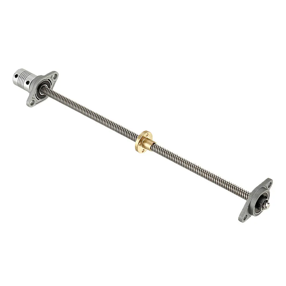 Machifit T8 Lead Screw 200/300/400mm | with Coupling & Bearing Mount Set - Image 5