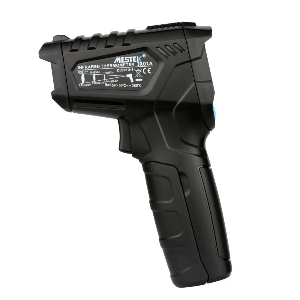 MESTEK IR01C Infrared Thermometer | -50 to 550°C, Humidity Meter, Color VA Screen - Image 4