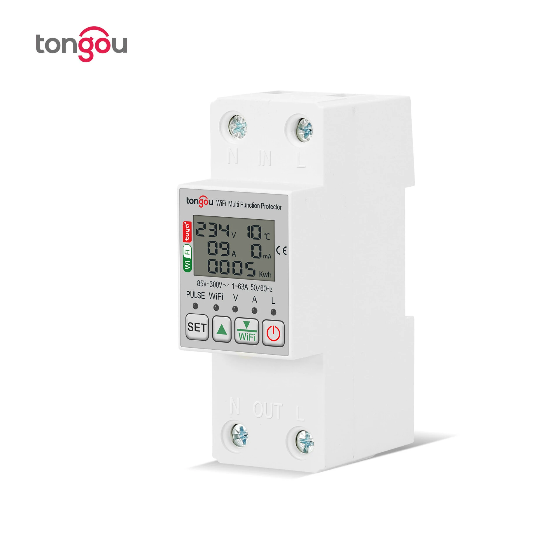 WiFi Smart Electric Meter - Home Energy Monitor with Remote Control & Real-Time Display - Image 3