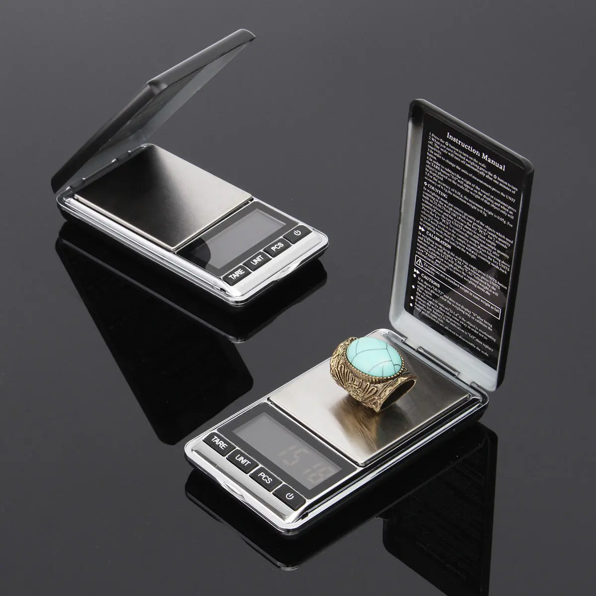 DANIU Digital Pocket Jewelry Scale - 0.01g Precision | 200g/500g Capacity - Image 2