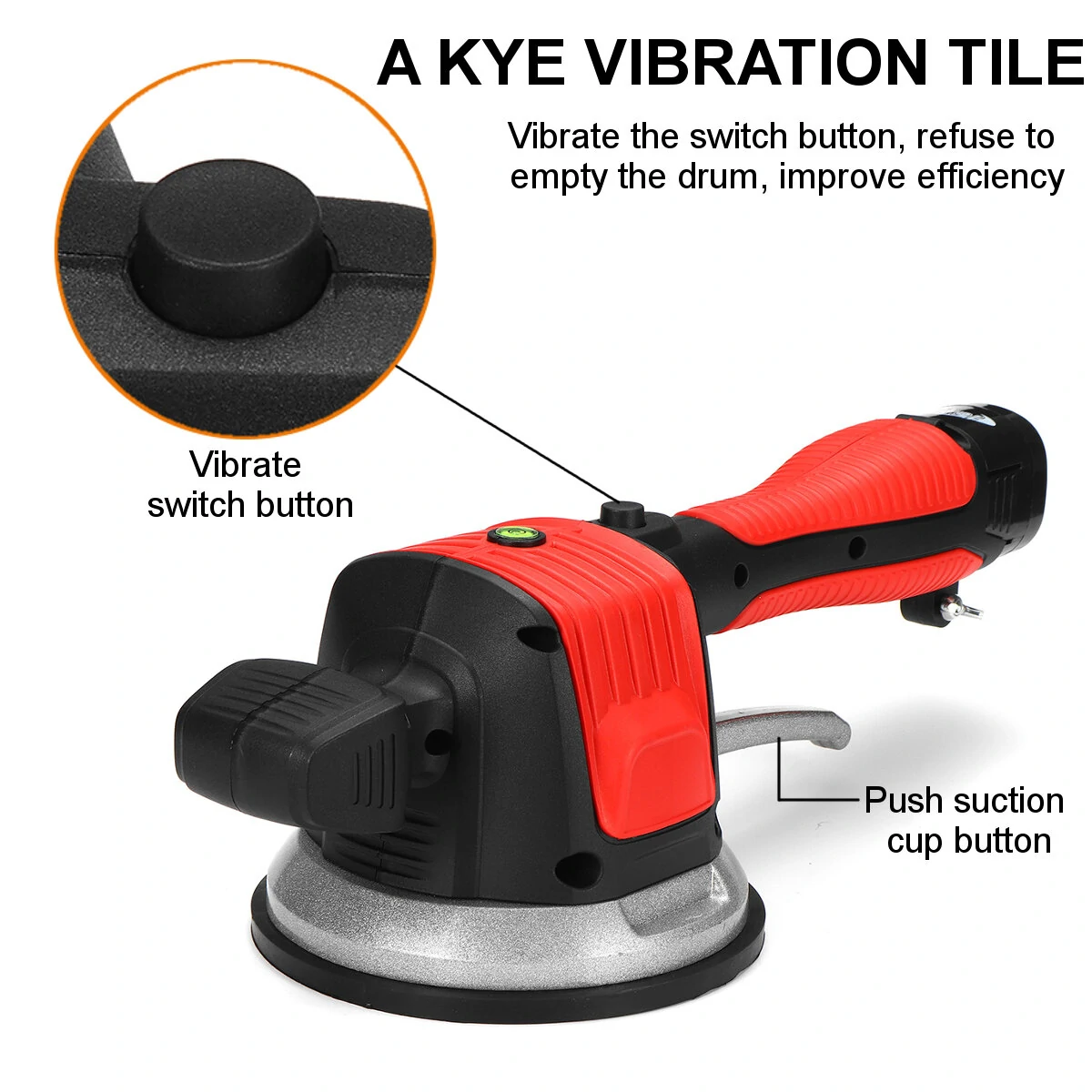 6 Speed Tile Tiling Machine with Suction & LED Light - 120x120cm Ceramic Floor Tool - Image 4