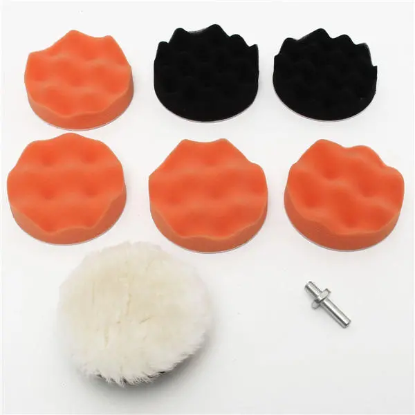 Meguiar's 9-Piece 4-Inch Polishing Pad Kit - For Car Buffers & Polishers - Image 4