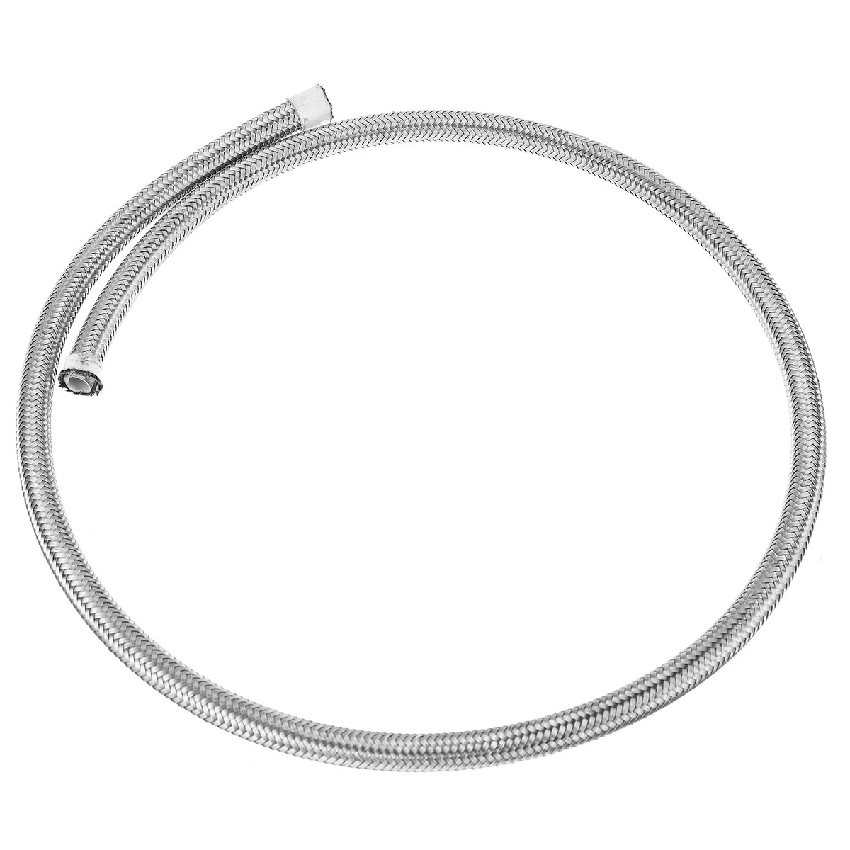 AN3 AN4 AN6 AN8 AN10 PTFE Fuel Hose - 3FT Stainless Steel Braided Oil Gas Line - Image 4