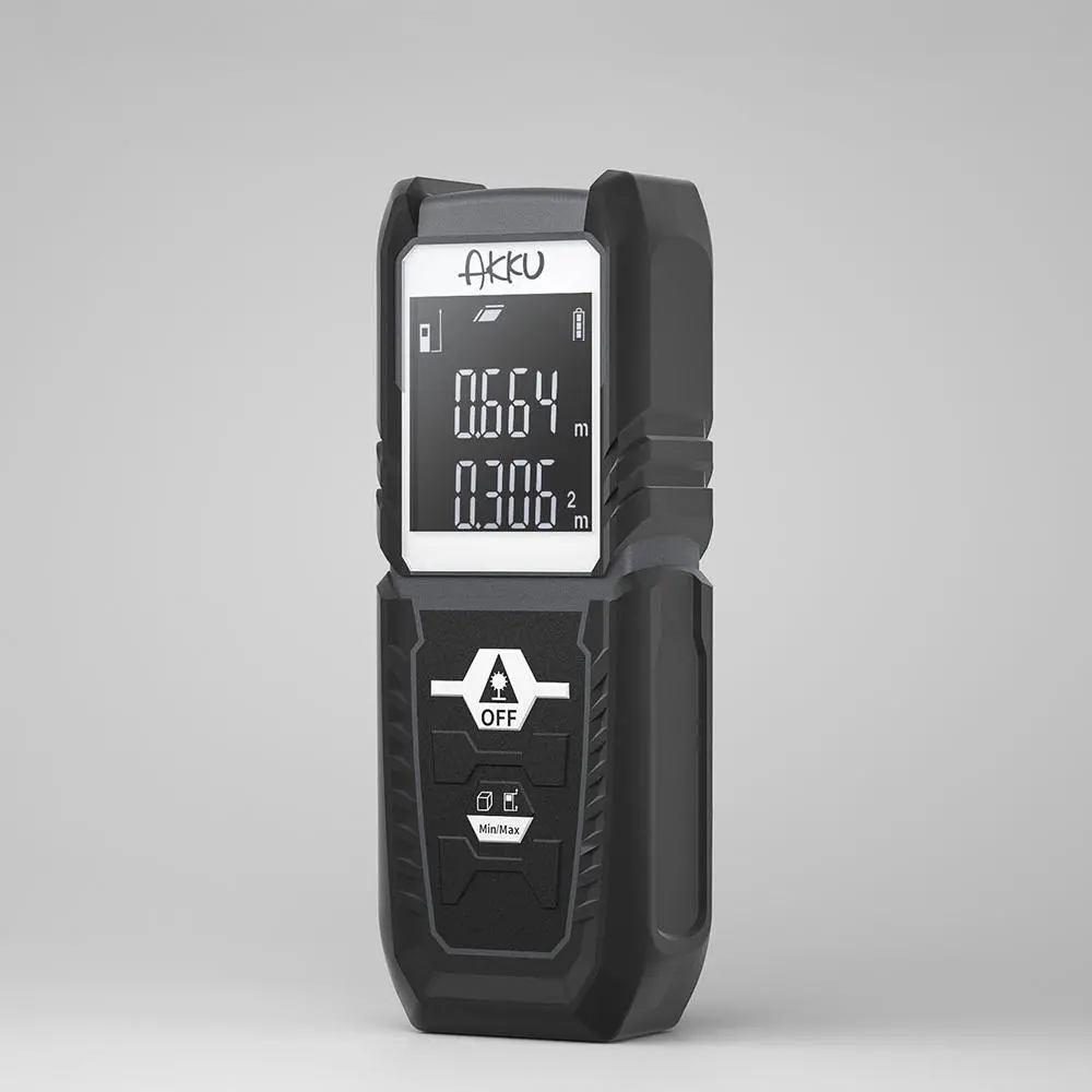 AKKU AK302 50M Laser Rangefinder | 0.2S Quick Measurement & HD Screen - Image 2