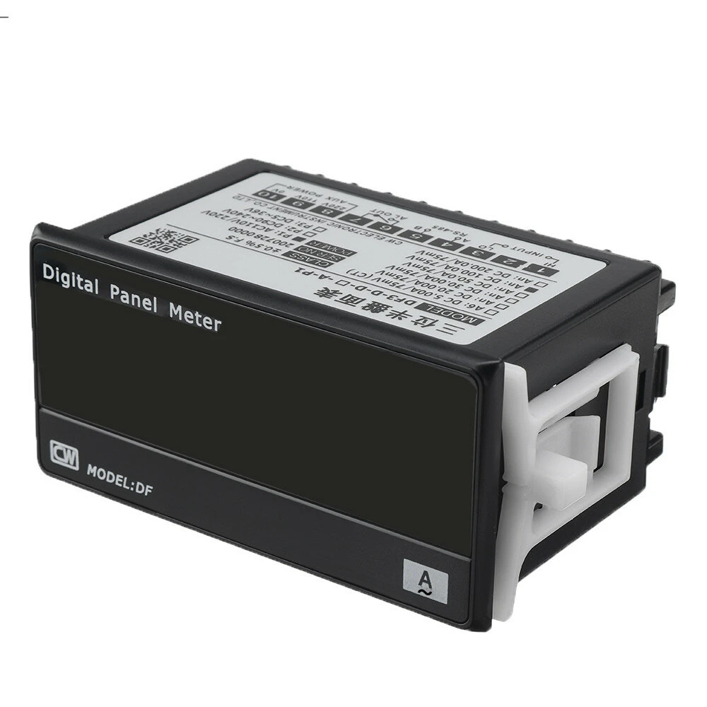 DF3-D AC Current Monitor - Digital Ammeter Tester 10/100A with Red LED Display - Image 3