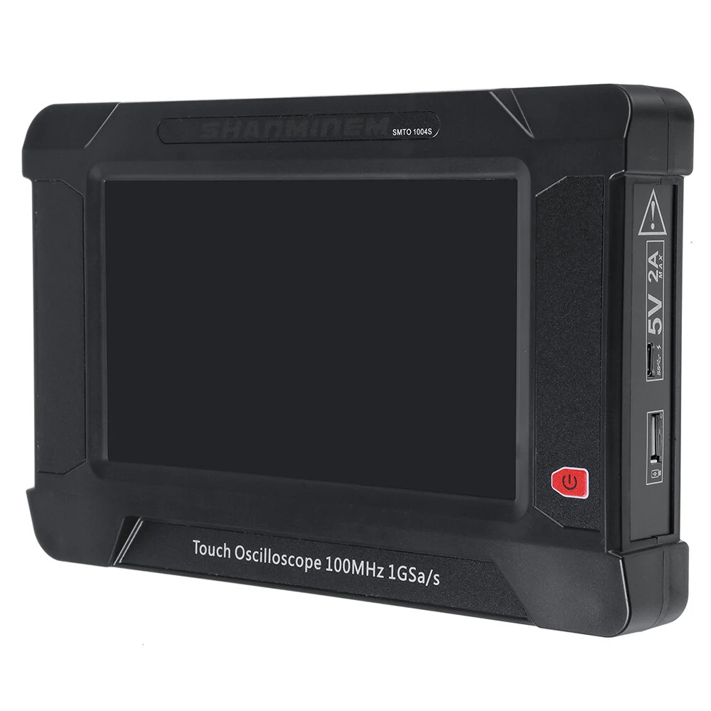 SMTO1004S 4-Channel Touch Screen Oscilloscope | 100M/1G Sampling Rate & Signal Generator - Image 5