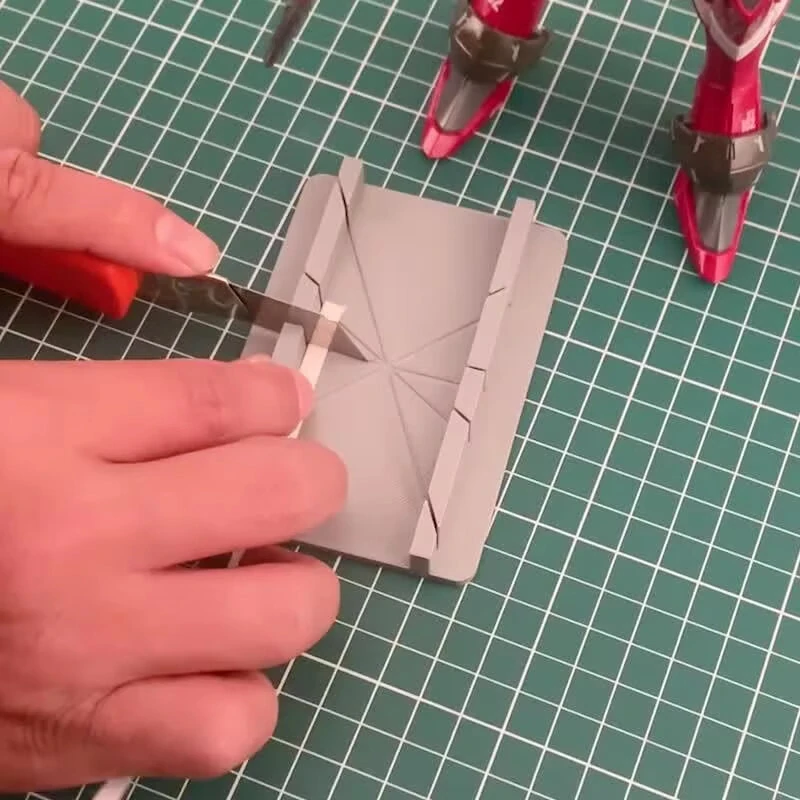 Model Multi-Angle Cutting Aid - 30° 45° 60° 90° Precise Angle Cutter | Lightweight Plastic Tool for DIY & 3D Printing - Image 3
