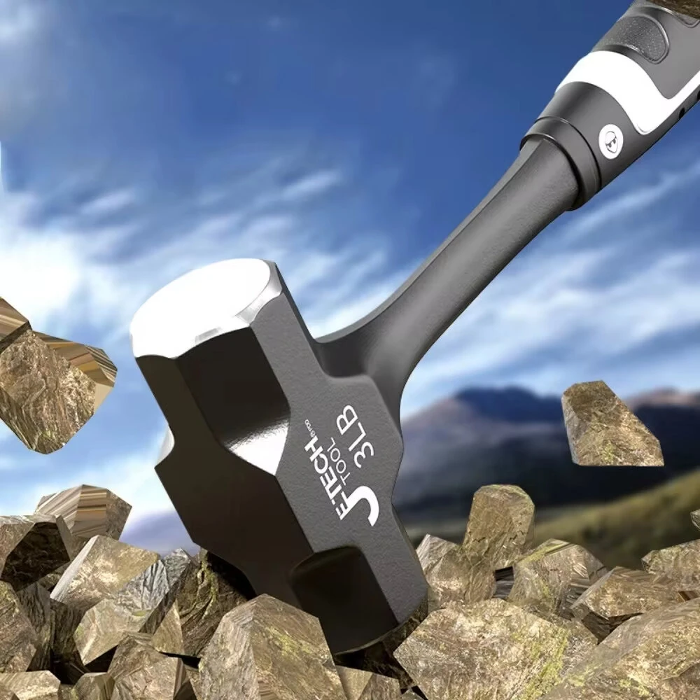 Z50 Sledge Hammer - 2LB-3LB Forged Steel One-Piece Construction | Non-Slip Handle - Image 3