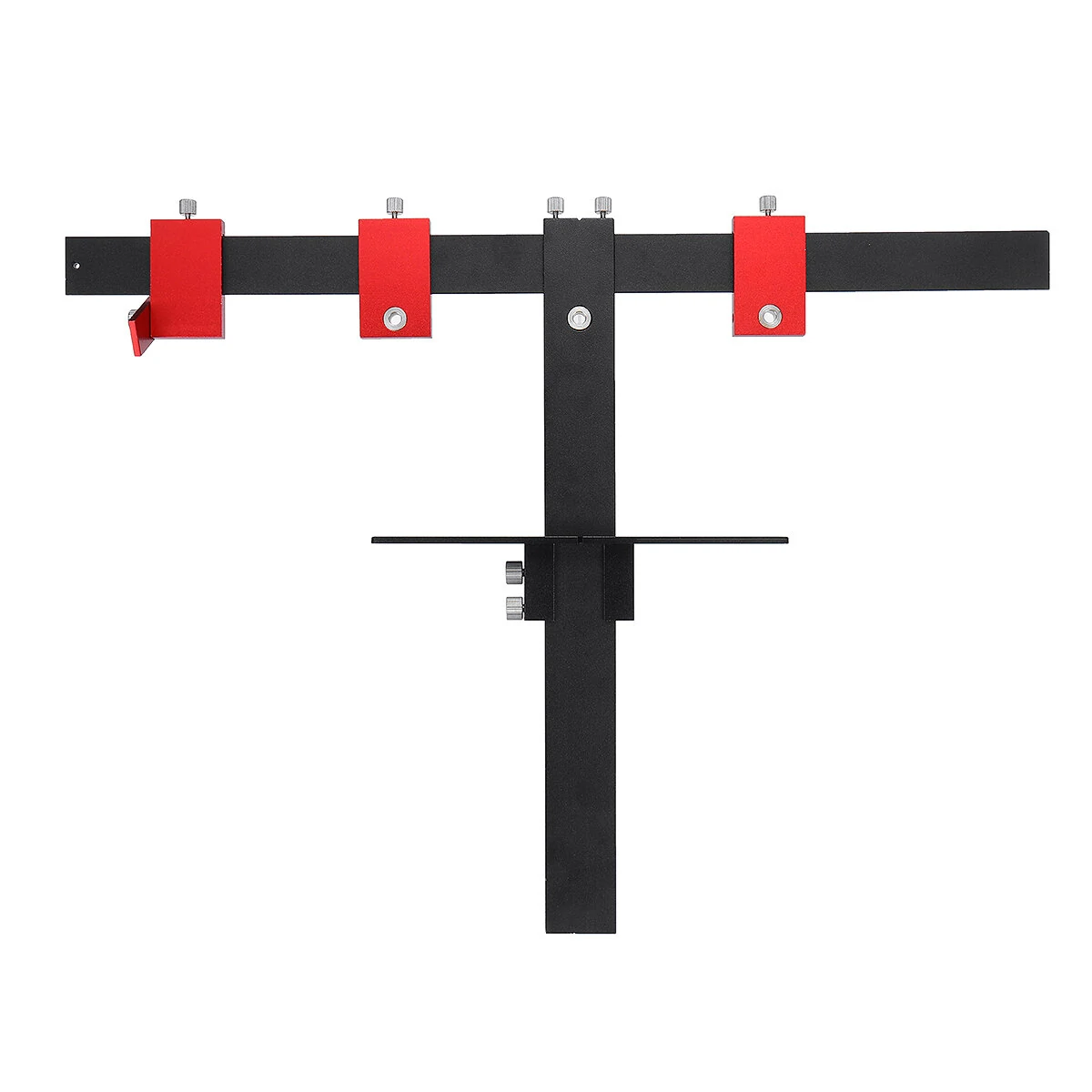 DoctorWood Aluminum Cabinet Hardware Jig - 4MM & 5MM Punching Locator | Drill Positioning Guide T-Ruler - Image 4