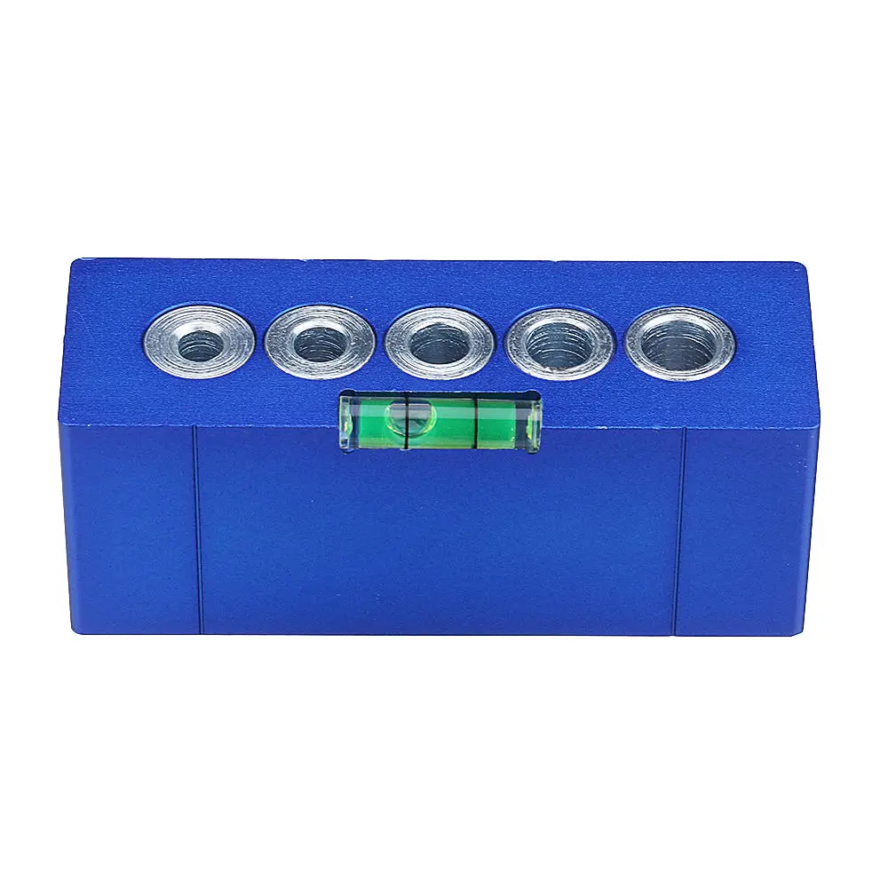 Aluminum Alloy 90 Degree Drill Guide | 6-10mm Doweling Jig with Bubble Level - Image 4